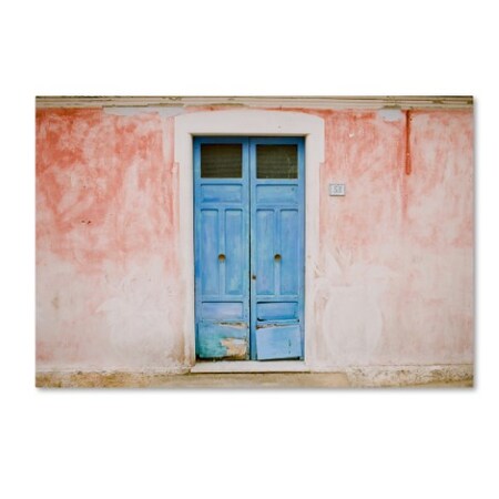 Trademark Fine Art Ariane Moshayedi 'The Blue Door' Canvas Art, 30x47 AM0324-C3047GG